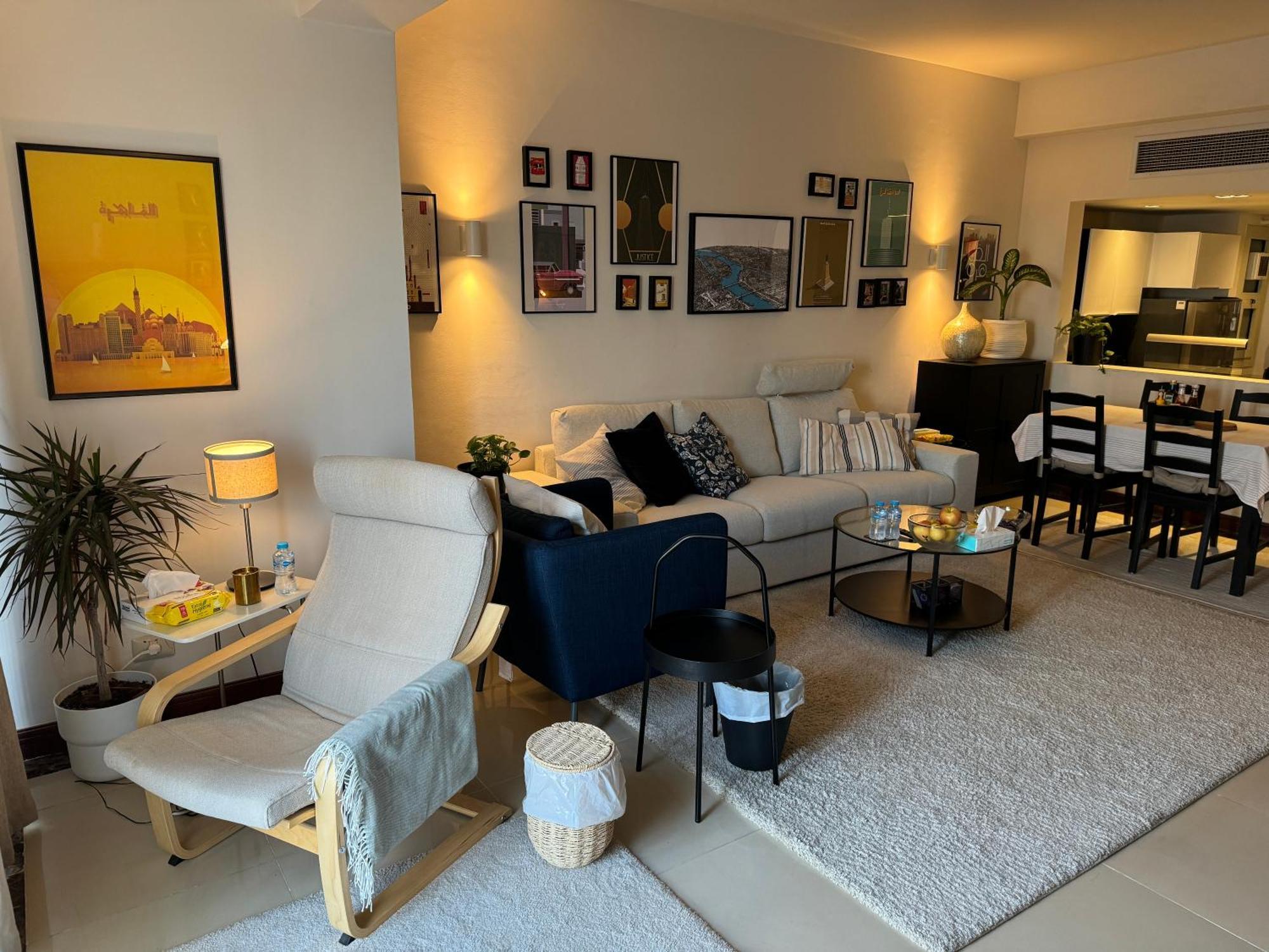 Apartmán Happy Vacation Duplex, New Káhira Exteriér fotografie